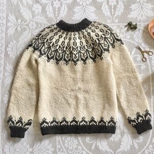Vintage Fair Isle Wool Sweater